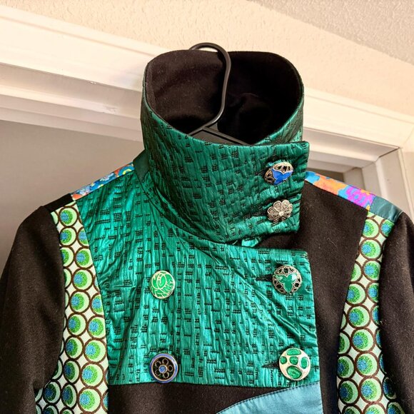 Like new vintage Desigual Japanese trench coat - Picture 4 of 4